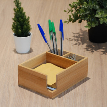 Small bamboo box for medical supplies